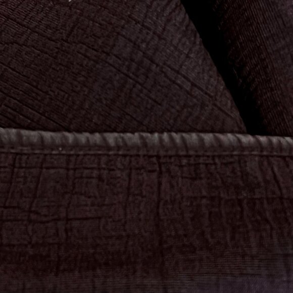 Eileen Fisher Womens Brown Textured Rayon & Silk Mandarin Collar Button Jacket L - Picture 9 of 13